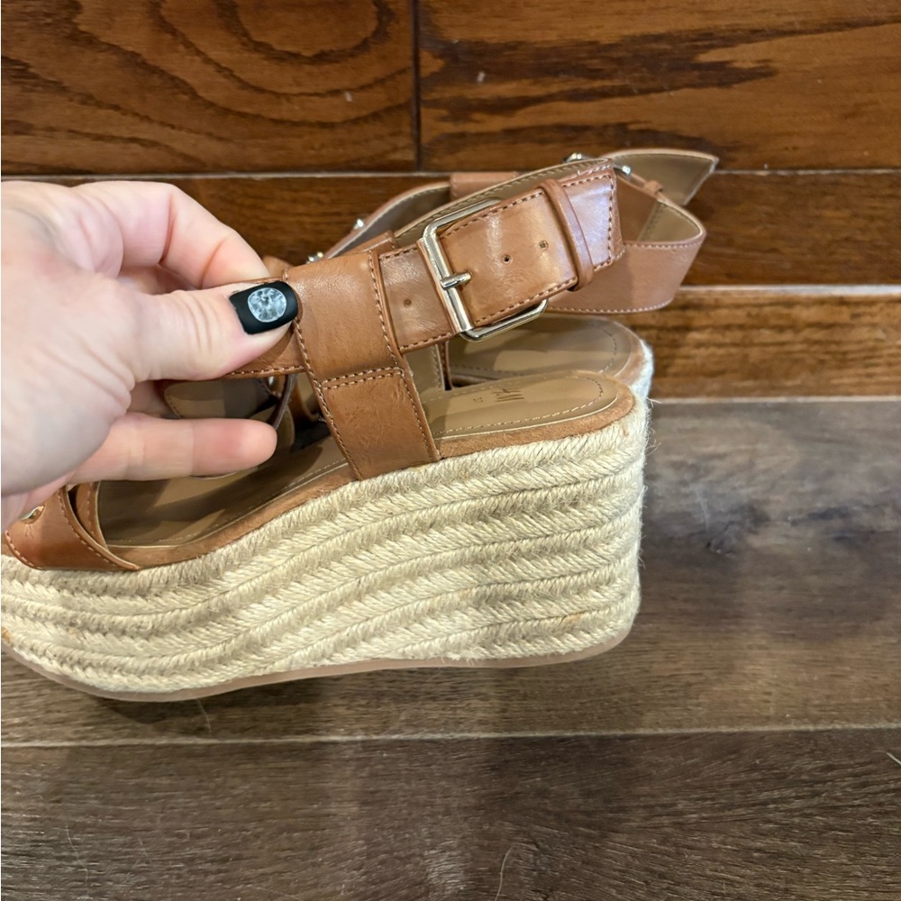 H&M Brown Espadrille Platform Sandals - Picture 4 of 7